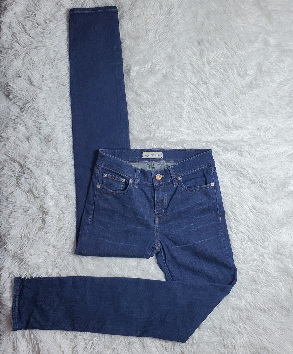 Madewell Alley Low Rise Straight Leg Jeans Distressed 25 / 0